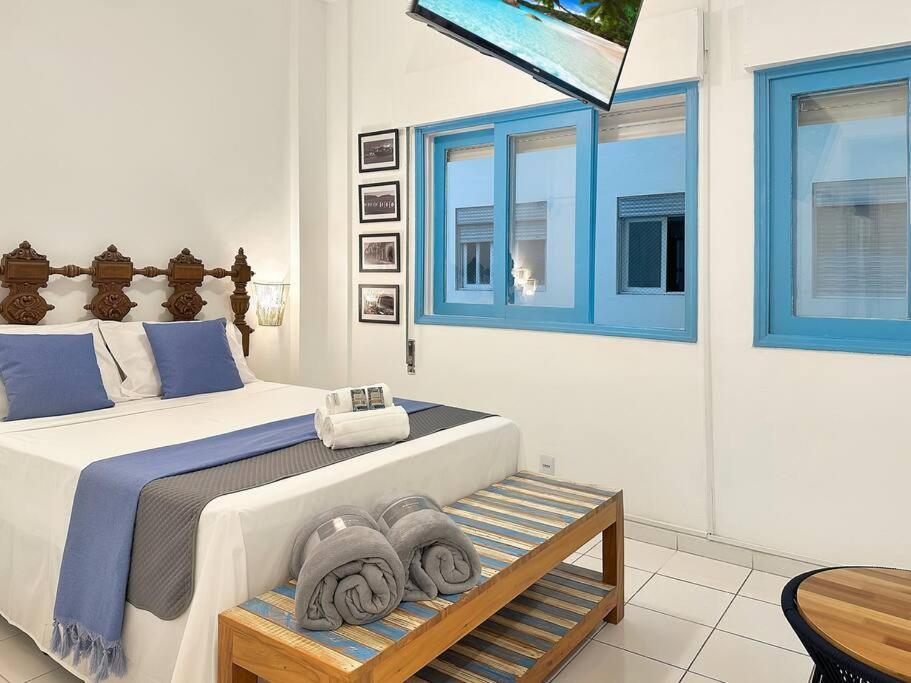 Appartamento Facing The Sea Ac Basilica Embare Bars&Restaurants Santos  Esterno foto
